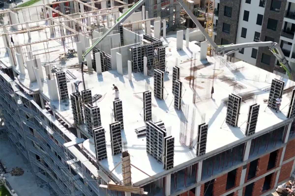 BAUFRAME oplatni sistem na projektu DALIA