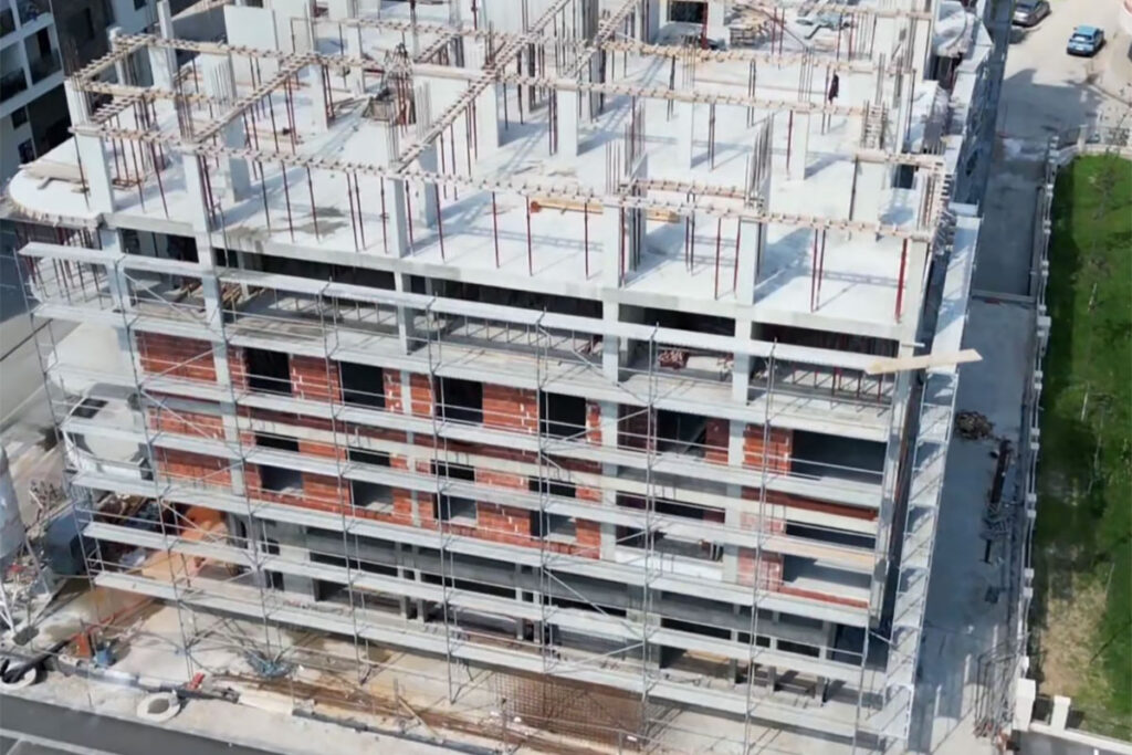 BAUFRAME oplatni sistem na projektu DALIA